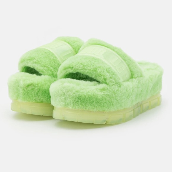 UGG Shoes - UGG Fluffita Clear Slipper Slide Sandal